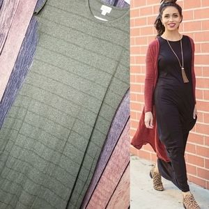 LuLaRoe Olive Green Maria